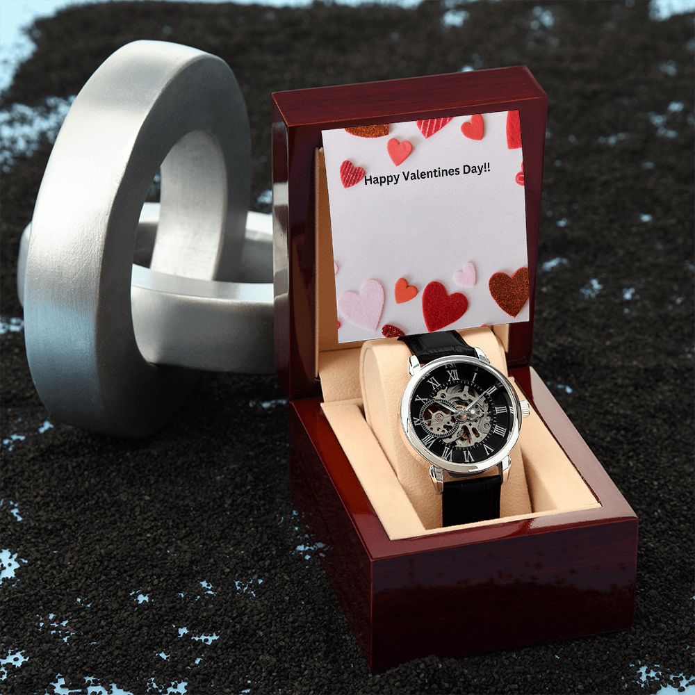 Men's Openwork Watch valentines day