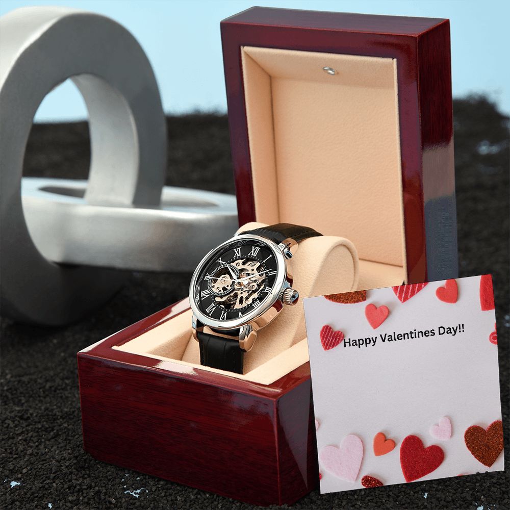 Men's Openwork Watch valentines day