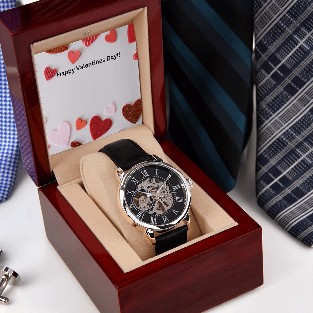 Men's Openwork Watch valentines day