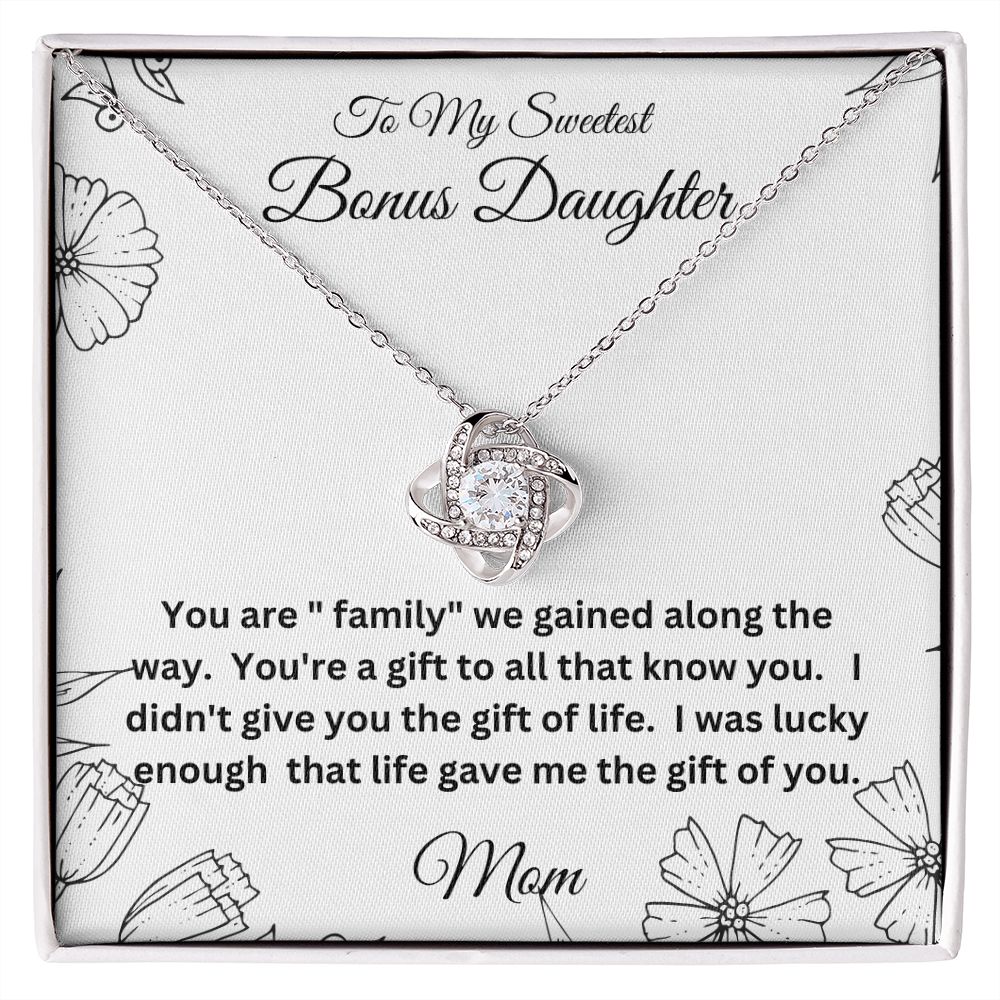 Love Knot Necklace Bonus daughter