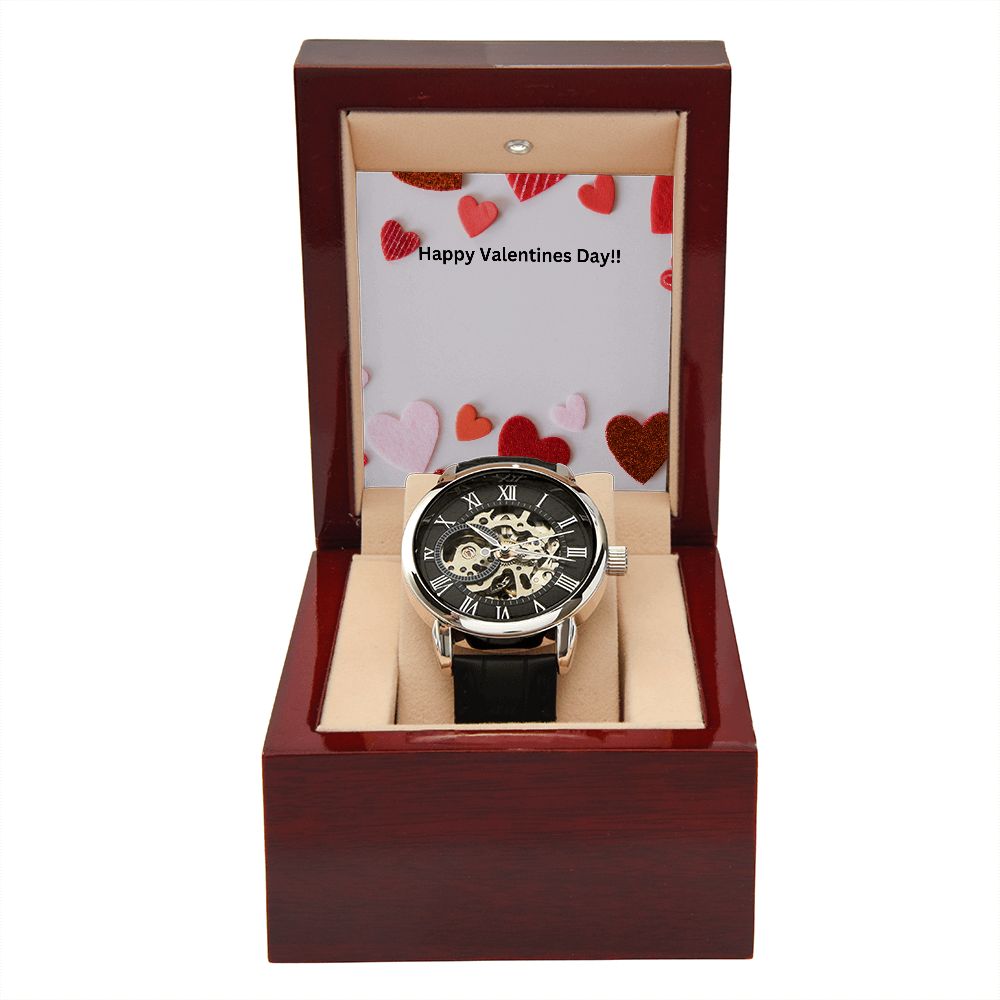 Men's Openwork Watch valentines day