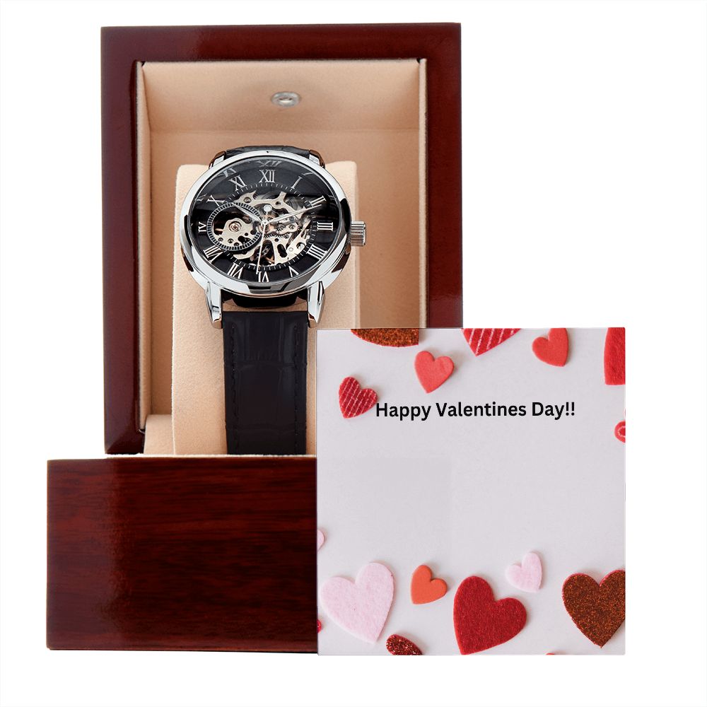 Men's Openwork Watch valentines day