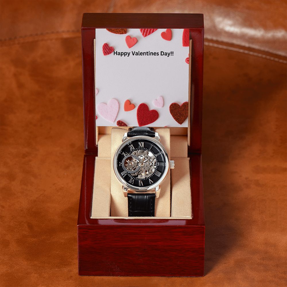 Men's Openwork Watch valentines day