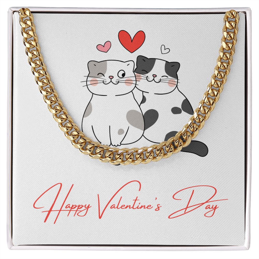 Cuban Link Chain Valentines Day