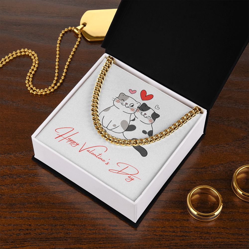 Cuban Link Chain Valentines Day