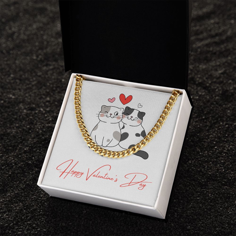 Cuban Link Chain Valentines Day
