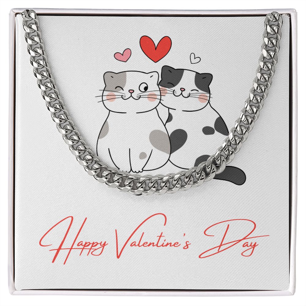 Cuban Link Chain Valentines Day