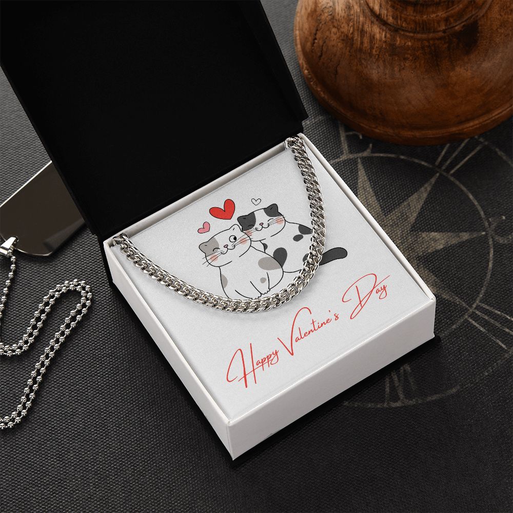 Cuban Link Chain Valentines Day
