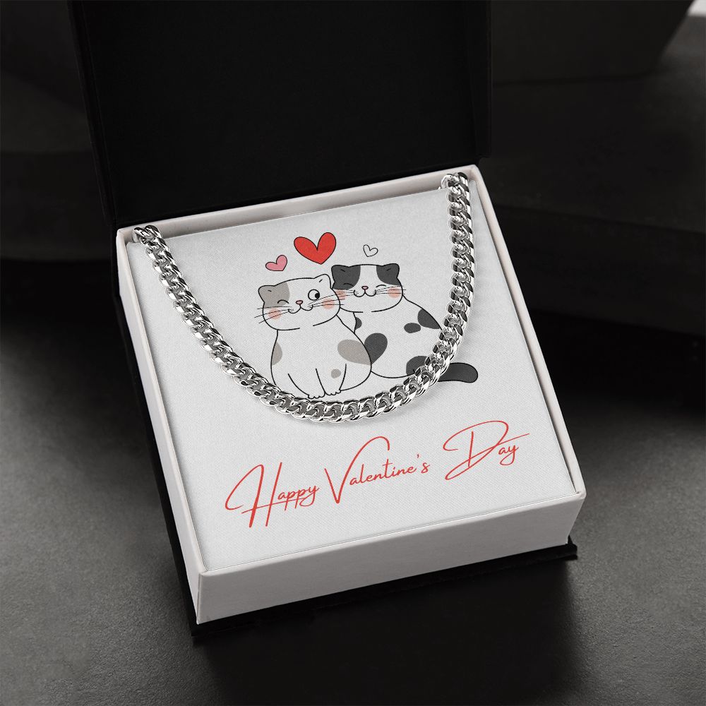 Cuban Link Chain Valentines Day