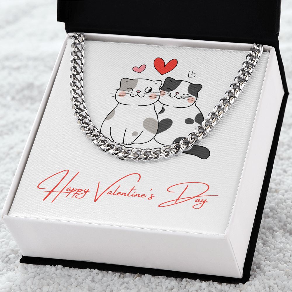 Cuban Link Chain Valentines Day