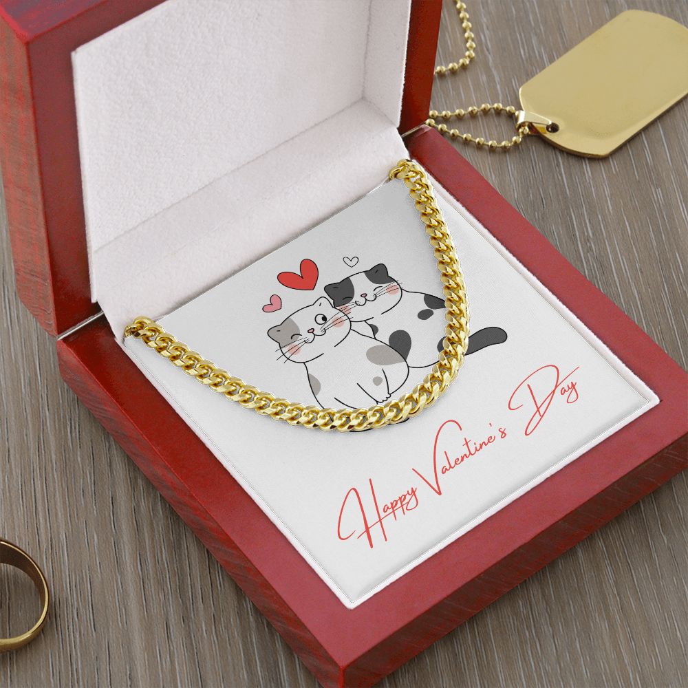 Cuban Link Chain Valentines Day