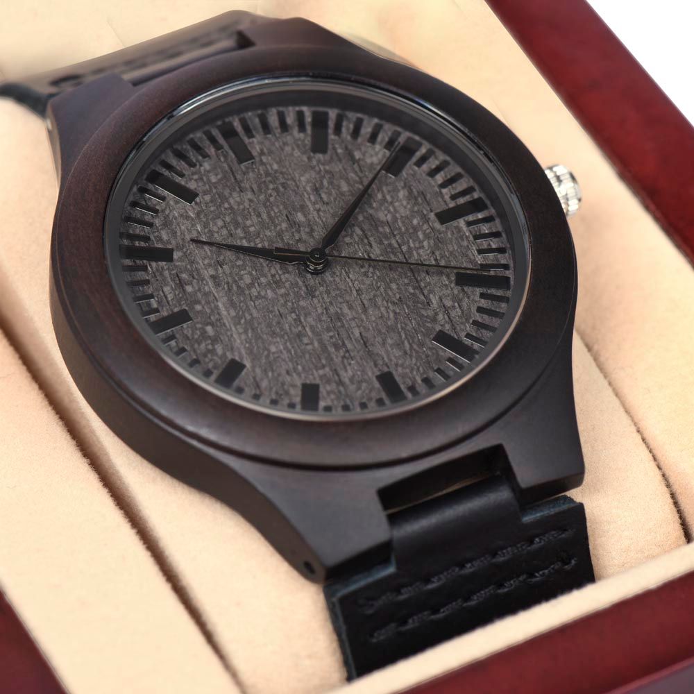 Wooden Watch (No Engraving) change