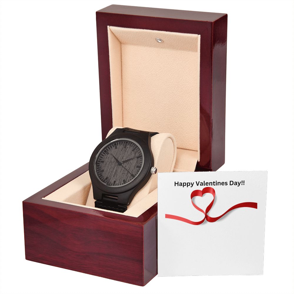 Wooden Watch (No Engraving) change